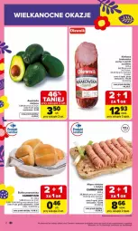 Gazetka promocyjna Carrefour - Gazetka Carrefour, Market od poniedziałku! - Gazetka - ważna od 21.03 do 21.03.2026 - strona 4 - produkty: Mięso mielone, Kiełbasa krakowska, Kiełbasa, Olewnik, Bułka, Mięso