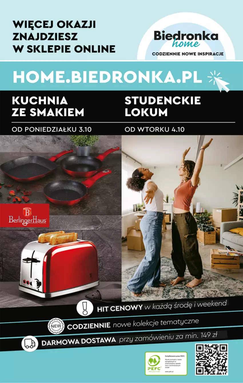 Gazetka promocyjna Biedronka - ważna 03.10 do 05.10.2022 - strona 32 - produkty: Kuchnia