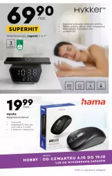 Gazetka promocyjna Biedronka - Gazetka - ważna od 05.10 do 05.10.2022 - strona 27 - produkty: Zegarek, Telefon, Silan, Mysz, Zegar, Bateria, Hobby