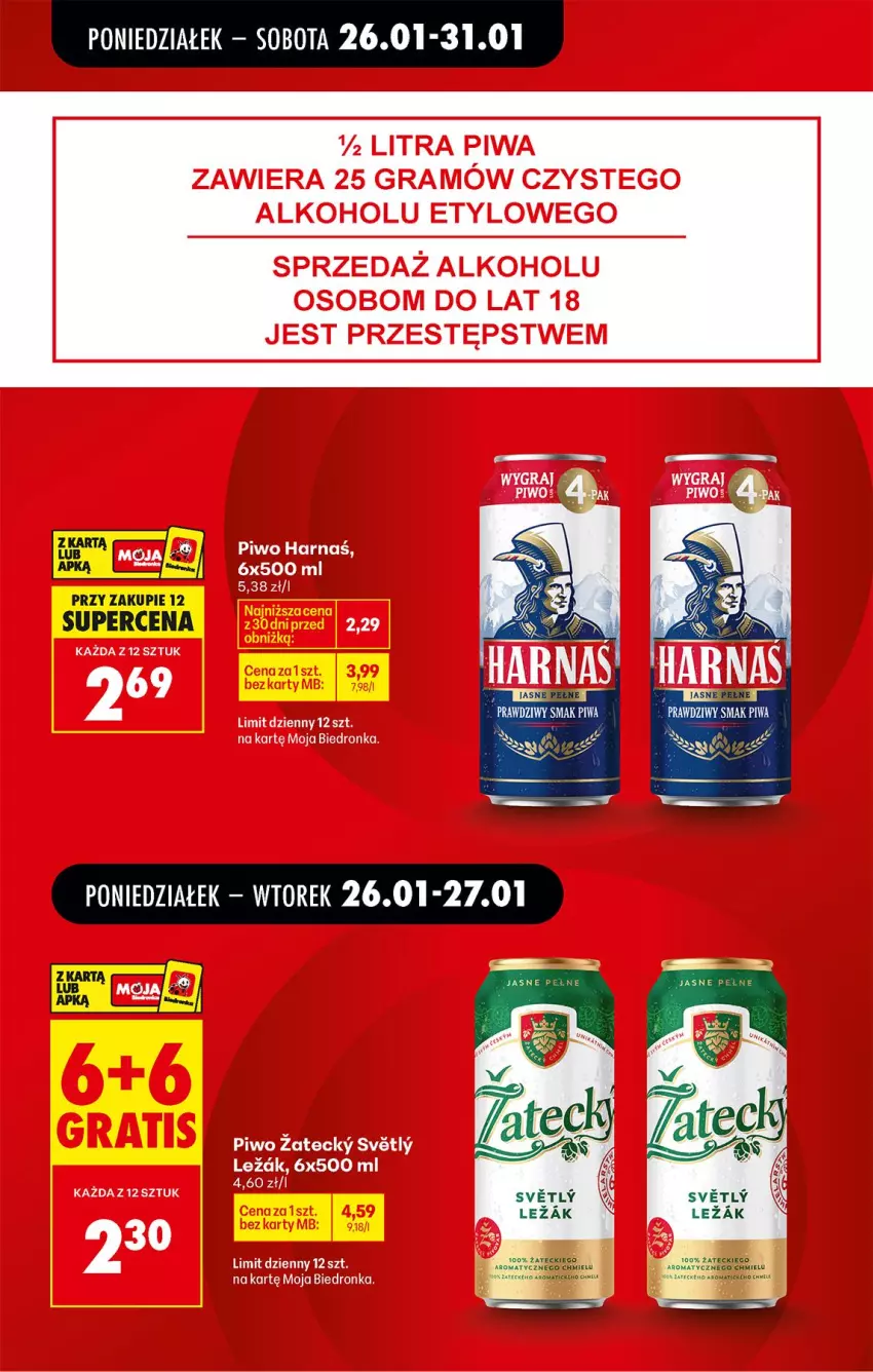 Gazetka promocyjna Biedronka - Gazetka - ważna 26.01 do 02.02.2026 - strona 13 - produkty: Fa, Piwa