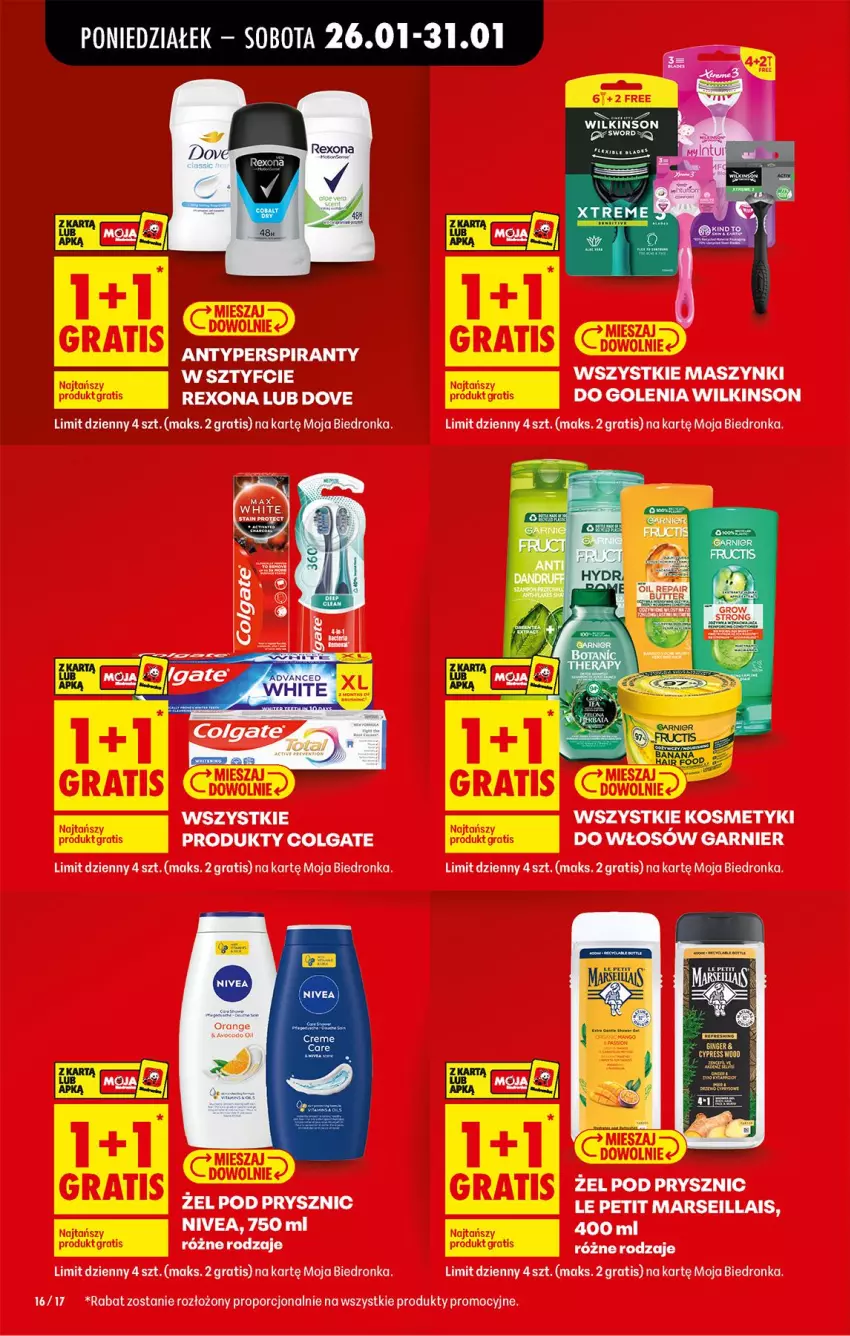 Gazetka promocyjna Biedronka - Gazetka - ważna 26.01 do 02.02.2026 - strona 16 - produkty: Colgate, Garnier, Gra, LG, Mars, Por