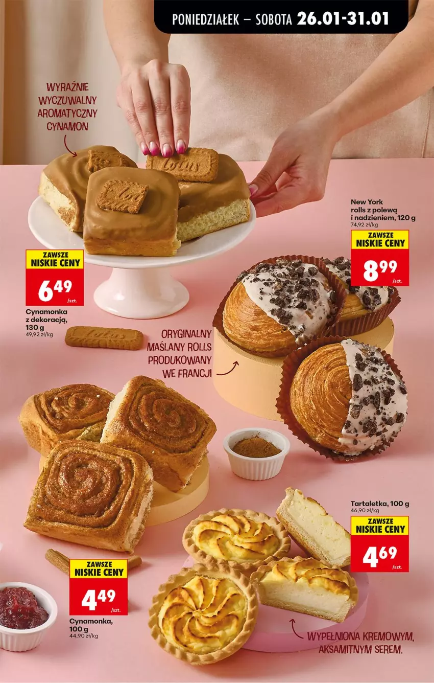 Gazetka promocyjna Biedronka - Gazetka - ważna 26.01 do 02.02.2026 - strona 35 - produkty: Gin, Ser, Tarta