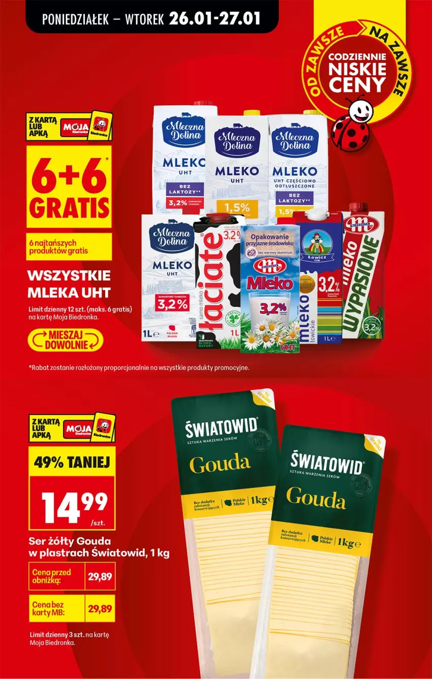 Gazetka promocyjna Biedronka - Gazetka - ważna 26.01 do 02.02.2026 - strona 7 - produkty: Gouda, Gra, Por, Ser