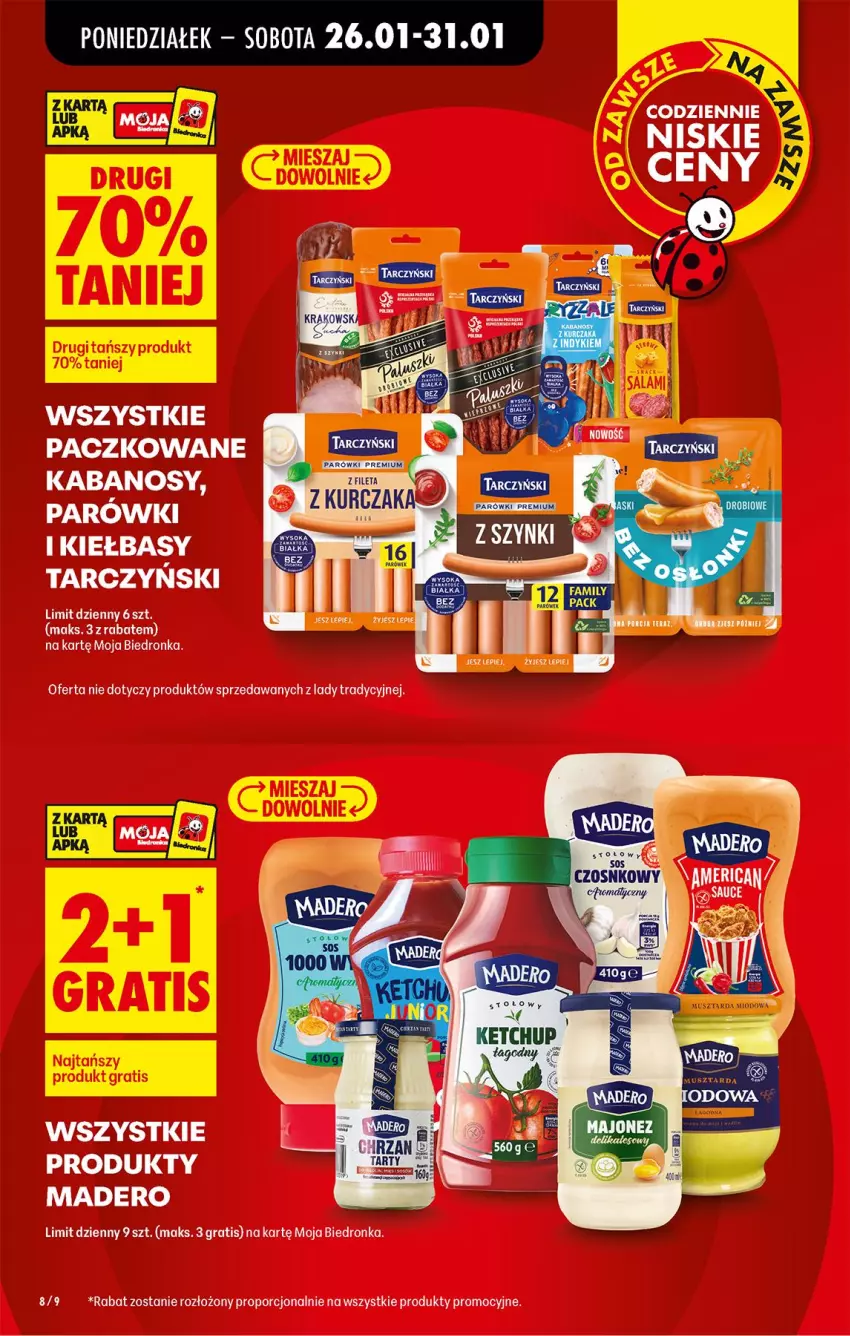 Gazetka promocyjna Biedronka - Gazetka - ważna 26.01 do 02.02.2026 - strona 8 - produkty: Gra, Por, Tera