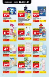 Gazetka promocyjna Biedronka - Gazetka - Gazetka - ważna od 02.02 do 02.02.2026 - strona 62 - produkty: Top, Pur, Gra, Spray do czyszczenia, Finish, Air Wick, Tablet, Płyn nabłyszczający, Podgrzewacze, Clin, Kret, Odświeżacz do zmywarki, Odświeżacz powietrza, Zmywarki, Płyn do szyb, Tabletki do zmywarki, Ambi Pur, LG, Fa
