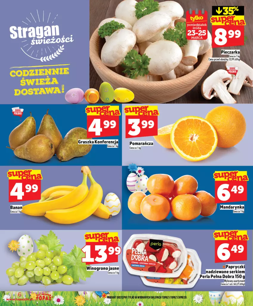 Gazetka promocyjna Topaz - Gazetka - ważna 19.03 do 25.03.2026 - strona 6 - produkty: Ser