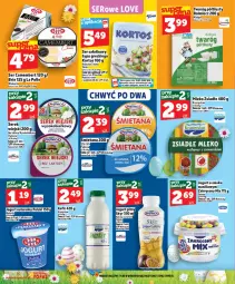 Gazetka promocyjna Topaz - Gazetka - Gazetka - ważna od 25.03 do 25.03.2026 - strona 8 - produkty: Sok, Ser, Koc, Danone, Twaróg, Piątnica, Brie, Jogurt, Mlekovita, Sałat, Serek, Vita C, Camembert, Twaróg półtłusty, Jogurt pitny, Kefir, Miecz, Mleko zsiadłe, Mleko, Fa
