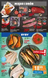 Gazetka promocyjna E Leclerc - Gazetka - ważna od 05.01 do 05.01.2024 - strona 5 - produkty: Piec, Stek wołowy, Karmazyn wędzony, Stek, Tusz, Wołowina, Rostbef, Mintaj, Dorsz, Lazur, Fa