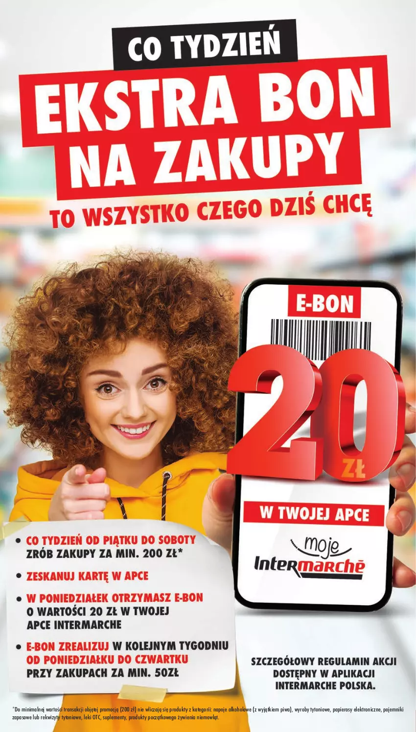 Gazetka promocyjna Intermarche - Gazetka promocyjna - ważna 08.01 do 14.01.2026 - strona 7 - produkty: Napoje, Papier, Piwa, Pojemnik, Tran