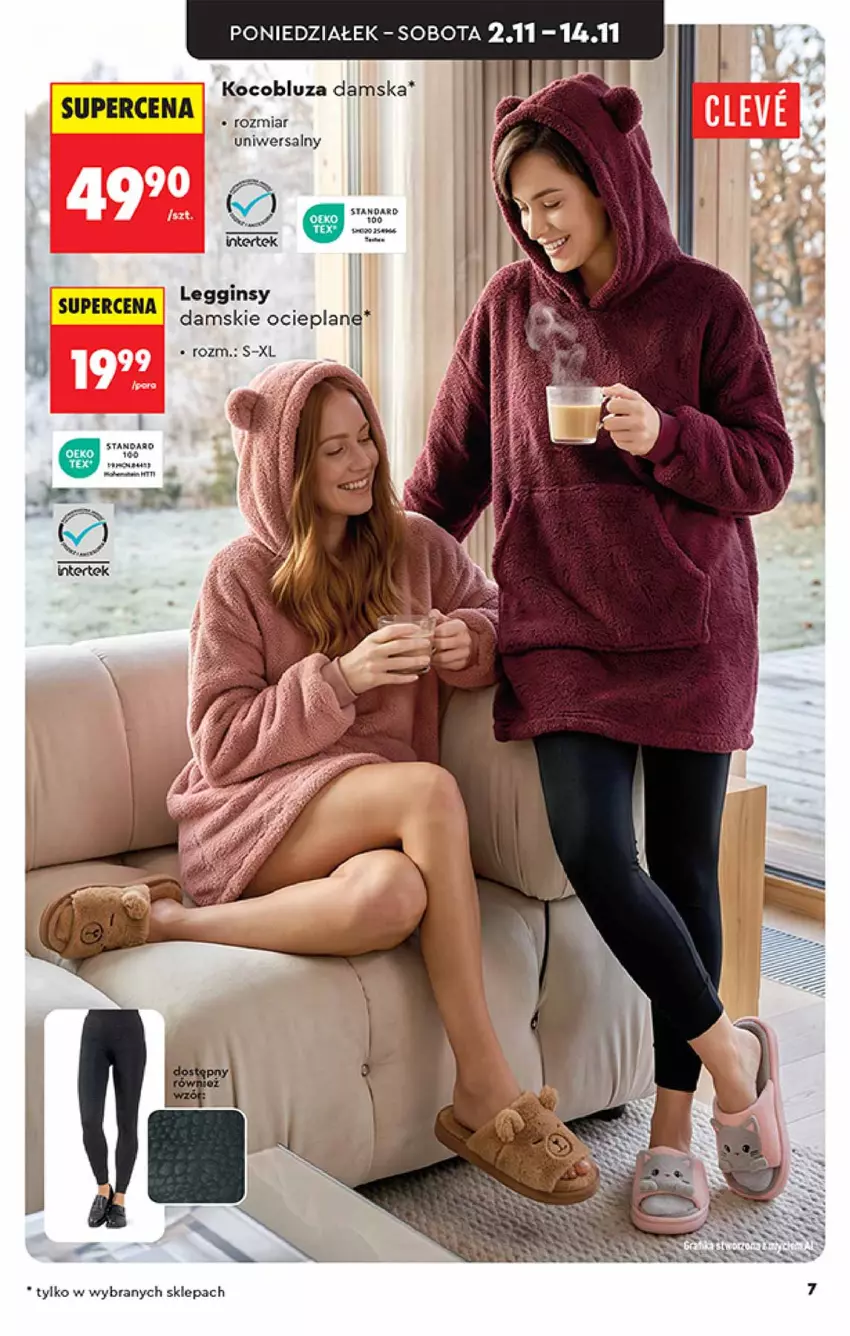 Gazetka promocyjna Biedronka - Okazje Tygodnia - ważna 31.10 do 14.11.2026 - strona 7 - produkty: Bluza, Koc
