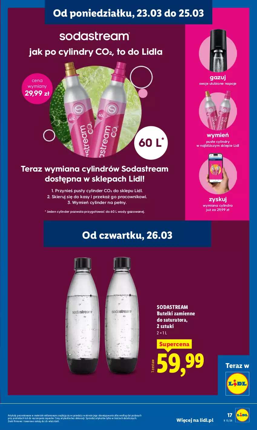 Gazetka promocyjna Lidl - Gazetka ważna od 23.03 do 25.03 - ważna 23.03 do 25.03.2026 - strona 17 - produkty: JBL, Napoje, Tera
