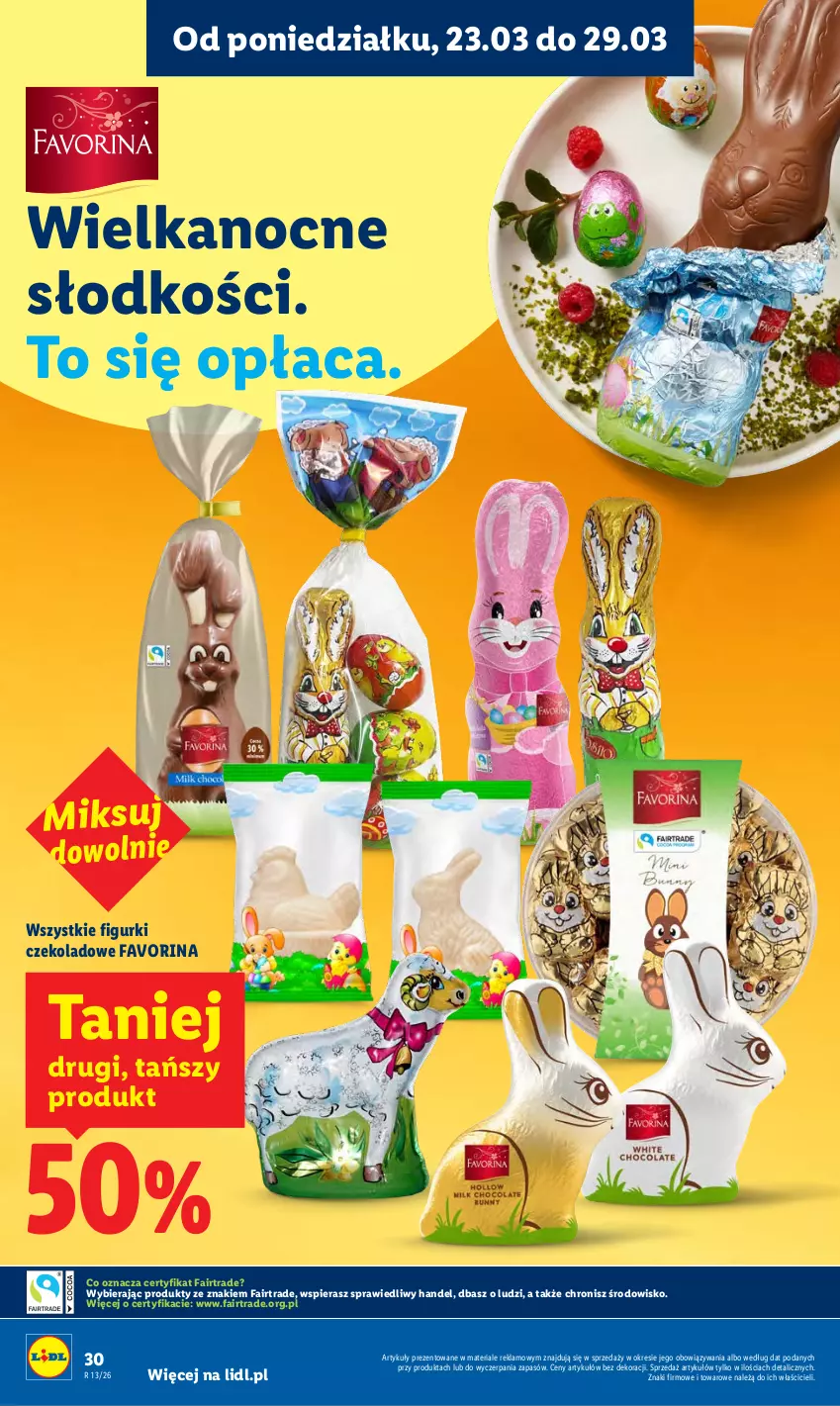 Gazetka promocyjna Lidl - Gazetka ważna od 23.03 do 25.03 - ważna 23.03 do 25.03.2026 - strona 30 - produkty: Fa