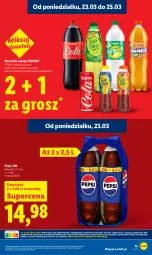 Gazetka promocyjna Lidl - Gazetka ważna od 23.03 do 25.03 - Gazetka - ważna od 25.03 do 25.03.2026 - strona 13 - produkty: Napoje, Pepsi