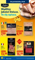 Gazetka promocyjna Lidl - Gazetka ważna od 23.03 do 25.03 - Gazetka - ważna od 25.03 do 25.03.2026 - strona 38 - produkty: Ser, Carpaccio, Pasztet, Oliwa