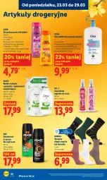 Gazetka promocyjna Lidl - Gazetka ważna od 23.03 do 25.03 - Gazetka - ważna od 25.03 do 25.03.2026 - strona 58 - produkty: Mydło w płynie, Dezodorant, Karp, Dove, Mydło