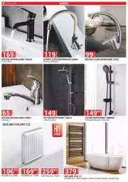 Gazetka promocyjna Merkury Market - Gazetka - ważna od 30.06 do 30.06.2021 - strona 15 - produkty: Bateria umywalkowa, Grzejnik, Zlew, Zlewozmywak, Zestaw natryskowy, Bateria, Hades, Grzejnik stalowy, Fa