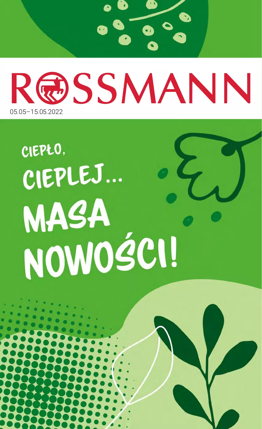 Gazetka promocyjna Rossmann - ważna 05.05 do 15.05.2022 - strona 1