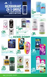 Gazetka promocyjna Super Pharm - Gazetka - ważna od 10.07 do 10.07.2024 - strona 14 - produkty: Gin, BIC, Rexona, Sensual, Dezodorant, Dove, Joanna, Fusion, Szynka, Gillette, Veet, Maszynka, Maszynka do golenia, Antyperspirant