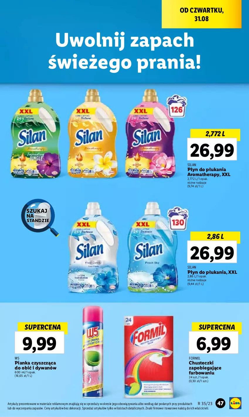 Gazetka promocyjna Lidl - GAZETKA - ważna 31.08 do 02.09.2023 - strona 61 - produkty: Fa, Silan