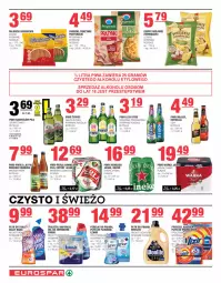 Gazetka promocyjna Spar - EuroSpar - Gazetka - ważna od 21.06 do 21.06.2023 - strona 10 - produkty: Piwa, Piwo, Płyn do prania, Ser, Por, Gra, Finish, Namysłów, Tablet, Beskidzki, Chipsy, Heineken, Cillit Bang, Chrupki, Woolite, Płyn do płukania, Przysnacki, Lorenz, Aksam, Lenor, LG, Fa