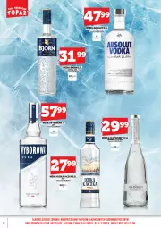Gazetka promocyjna Topaz - Gazetka - Gazetka - ważna od 26.02 do 26.02.2026 - strona 4 - produkty: Top, Kaczka, Absolut, Wódka, Wyborowa