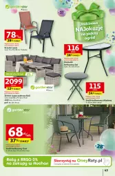 Gazetka promocyjna Auchan - Te URODZINY są NAJ Hipermarket - Gazetka - ważna od 29.04 do 29.04.2025 - strona 47 - produkty: Puf, Stolik, Stół, Laur, Narożnik, Krzesło