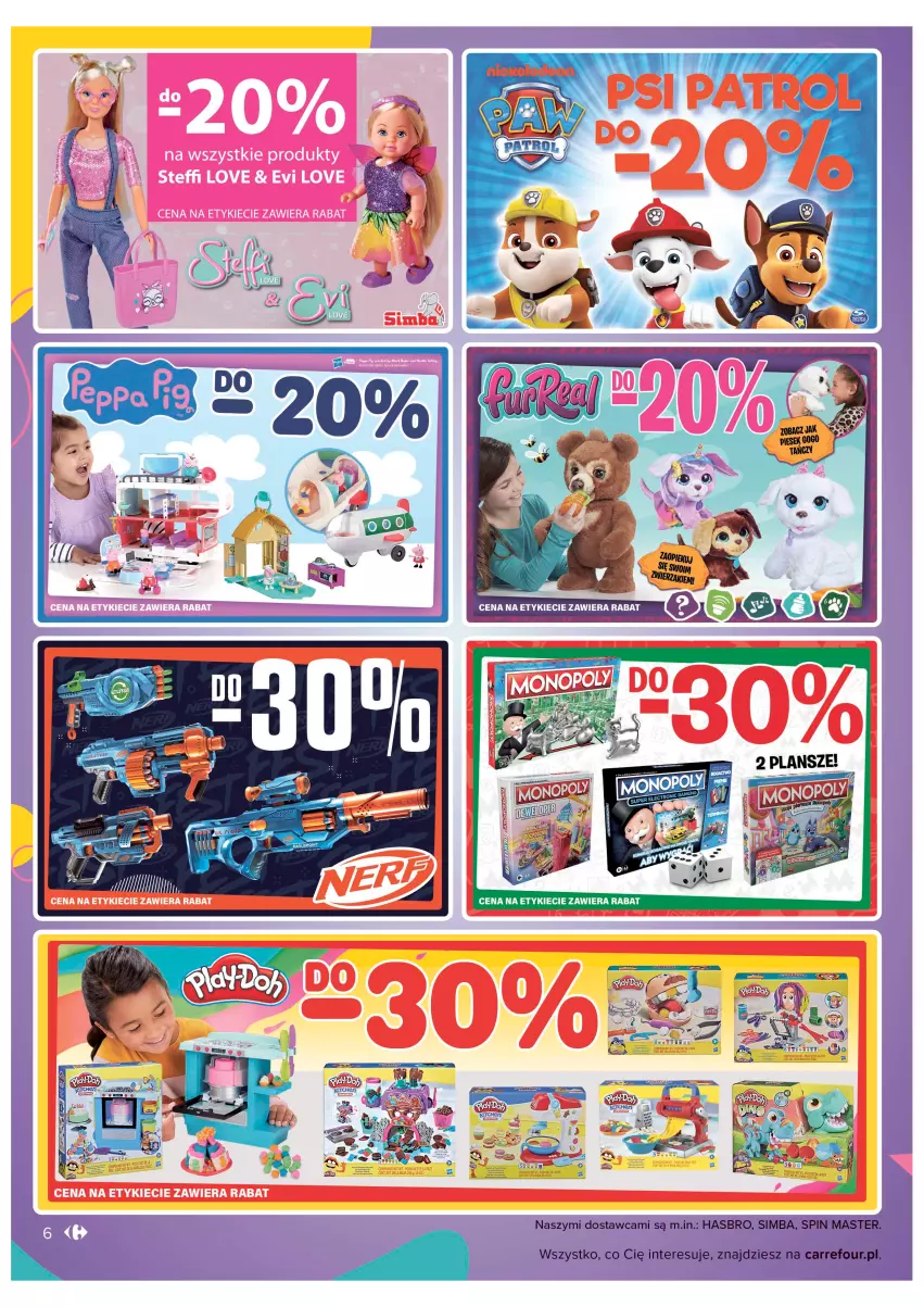 Gazetka promocyjna Carrefour - Gazetka Dzień Dziecka - ważna 16.05 do 01.06.2022 - strona 6 - produkty: Hasbro