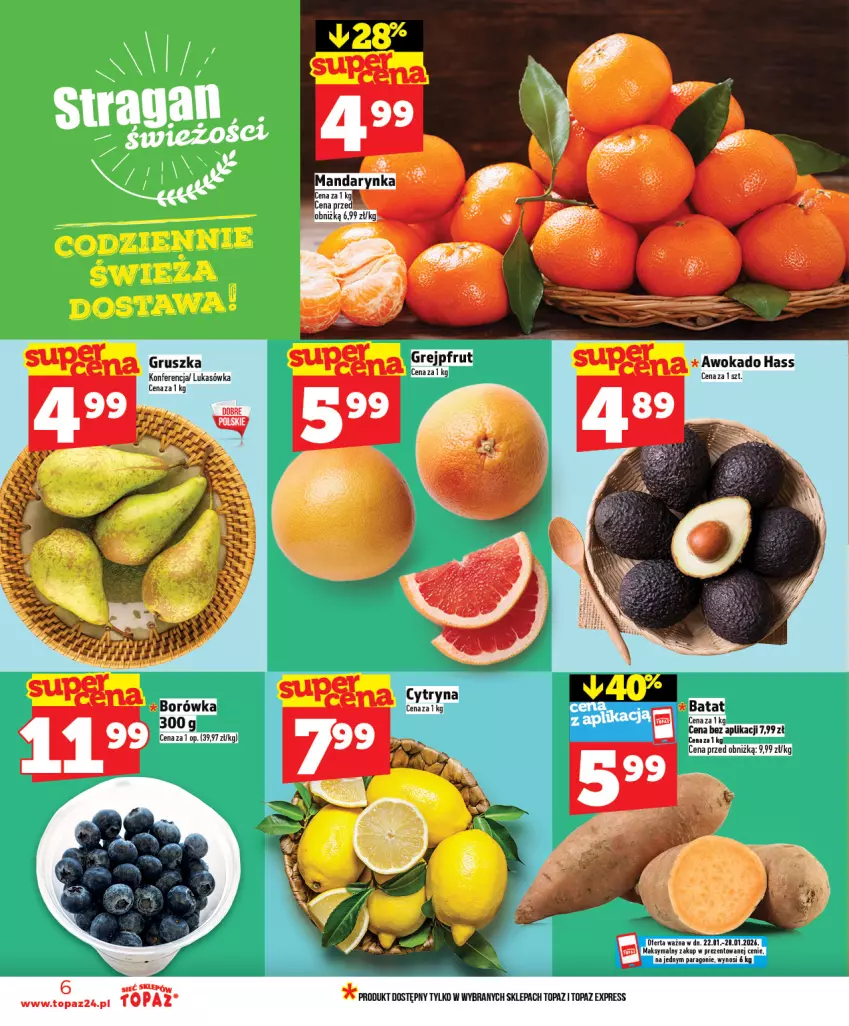 Gazetka promocyjna Topaz - Gazetka - ważna 22.01 do 28.01.2026 - strona 6 - produkty: Top