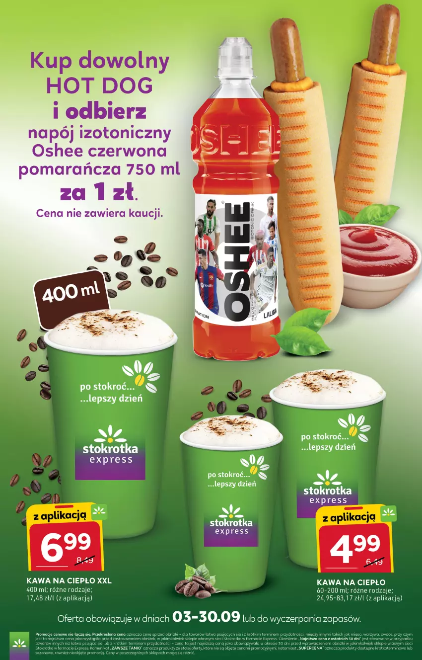 Gazetka promocyjna Stokrotka - Stokrotka Express - ważna 10.09 do 16.09.2026 - strona 5 - produkty: Kawa, Mięso, Owoce, Warzywa