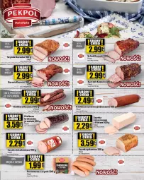 Gazetka promocyjna Topaz - Gazetka - Gazetka - ważna od 08.11 do 08.11.2023 - strona 5 - produkty: Ser, Pekpol, Szynka, Danio, Kiełbasa, LG, Fa