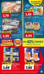 Gazetka promocyjna Lidl - GAZETKA - Gazetka - ważna od 31.10 do 31.10.2022 - strona 45 - produkty: Sałatka, Rio Mare, Pstrąg tęczowy, Tusz, Sałat, Matjas, Pstrąg, Tuńczyk, Dorsz, Olej, Surimi