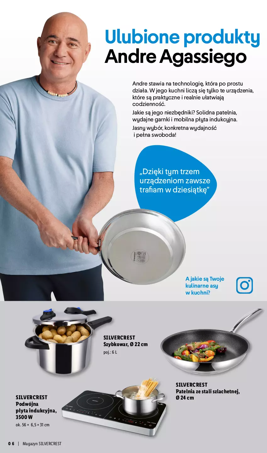 Gazetka promocyjna Lidl - Silvercrest - ważna 29.03 do 09.05.2026 - strona 6 - produkty: Kret, Mobil, Patelnia, Płyta, Płyta indukcyjna, Silvercrest, Szybkowar