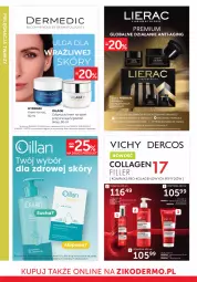 Gazetka promocyjna Ziko - Gazetka Ziko Dermo - Gazetka - ważna od 25.02 do 25.02.2026 - strona 24 - produkty: Top, Ser, Krem na noc, Lierac, Dermedic, Oillan, Szampon, Krem na dzień, Odżywka, Hydrain 2, LG