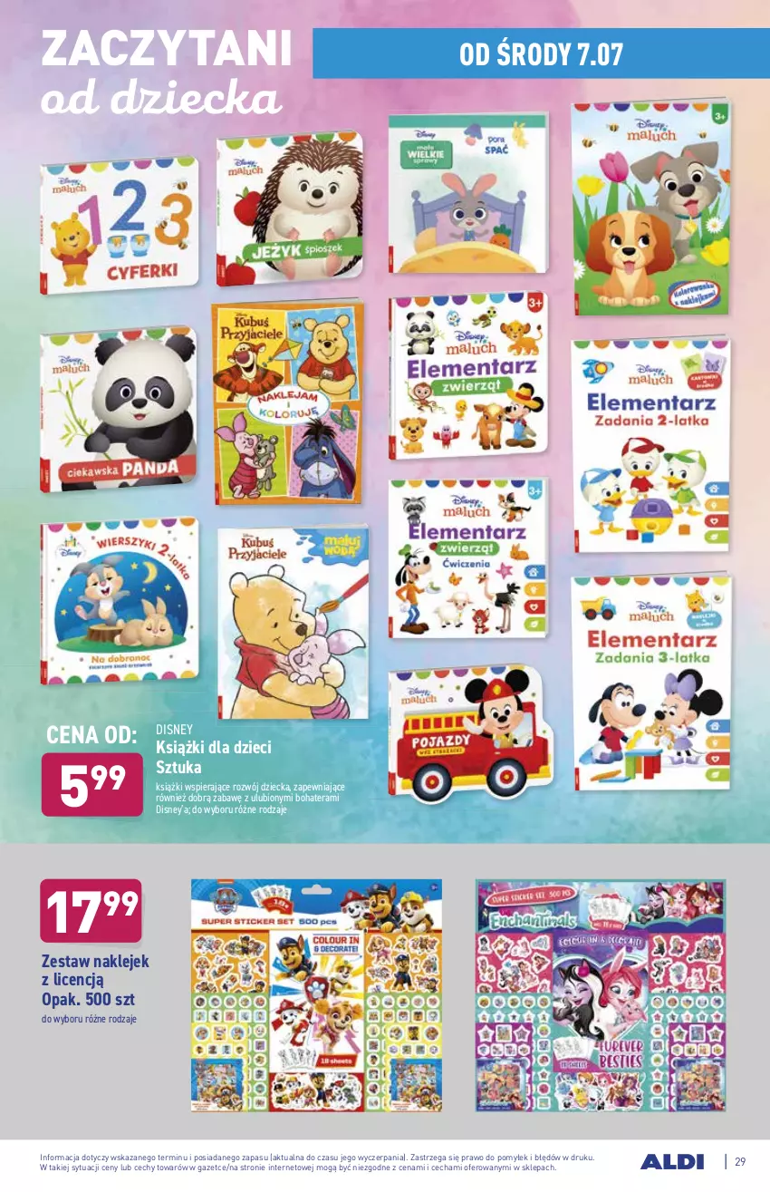 Gazetka promocyjna Aldi - ważna 05.07 do 10.07.2021 - strona 29 - produkty: Disney, Dzieci, Klej, Tera