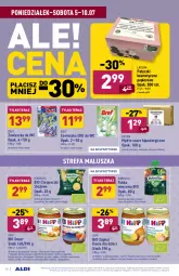 Gazetka promocyjna Aldi - Gazetka - ważna od 10.07 do 10.07.2021 - strona 18 - produkty: Patyczki kosmetyczne, HiPP, Banany, Marchewka, Sos, Ser, Ryż, Mus, Acer, Papier, Zawieszka do wc, Bref, Jogurt, Truskawki, BoboVita, Królik, Tera, Serek, Maliny, Brzoskwinie, Danie dla dzieci, Dzieci, Deser, Mydło, Mango, Jabłka, Fa