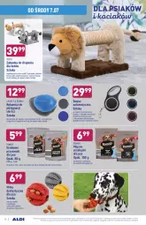 Gazetka promocyjna Aldi - Gazetka - ważna od 10.07 do 10.07.2021 - strona 26 - produkty: Kurczak, Top, Koc, Filet z piersi kaczki, Filet z piersi kurczaka, Przekąski dla psa, Kawa, Zabawka, Smycz, Przysmaki, Dywan