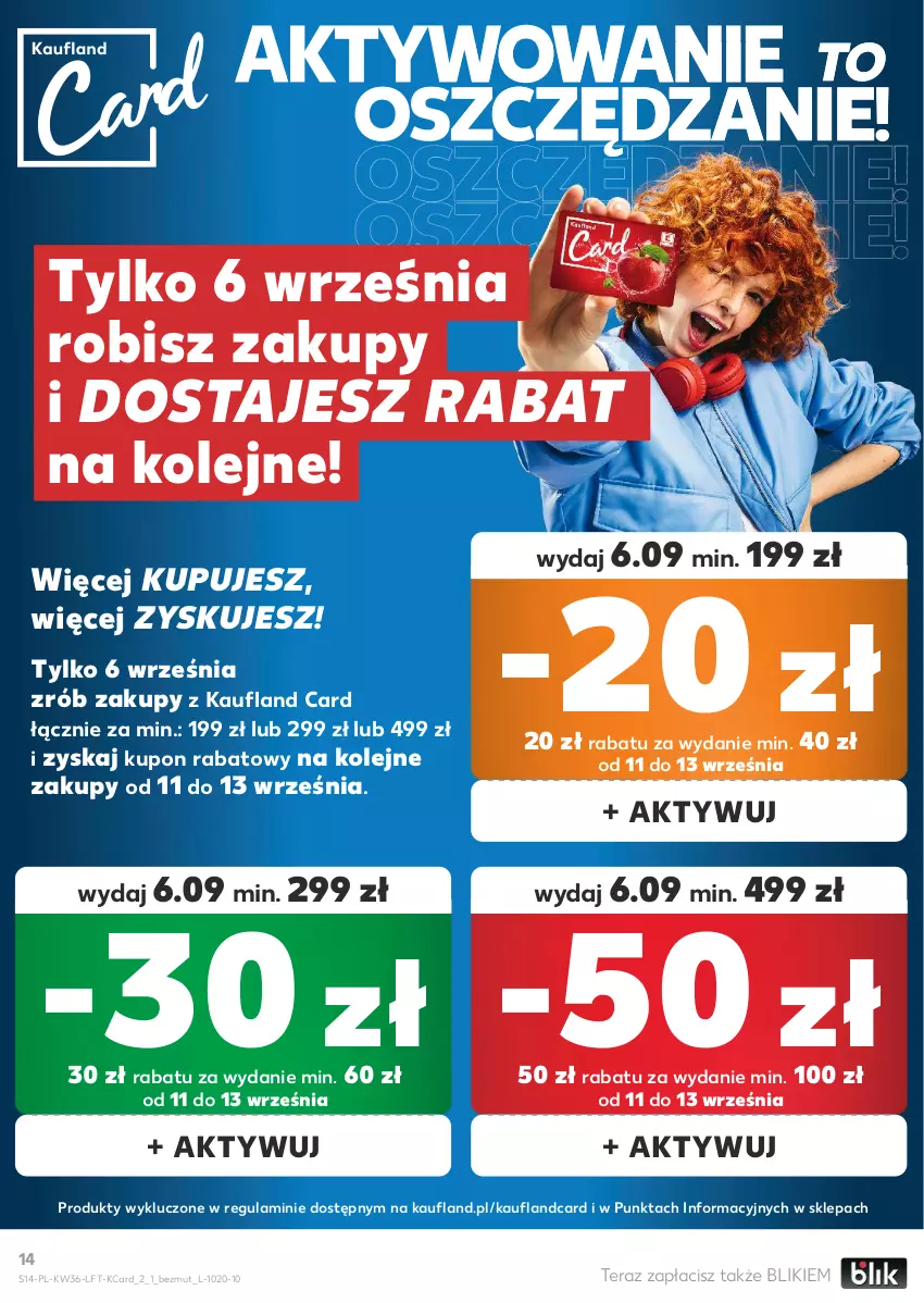 Gazetka promocyjna Kaufland - Gazetka tygodnia - ważna 04.09 do 10.09.2025 - strona 14 - produkty: Olej, Tera