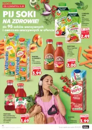 Gazetka promocyjna Kaufland - Gazetka tygodnia - Gazetka - ważna od 10.09 do 10.09.2025 - strona 40 - produkty: Dawtona, Sok, Inka, Zdrowie, Napoje, Tera, Tran, Fortuna, Tymbark, Sok pomidorowy, Hortex