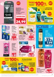 Gazetka promocyjna Kaufland - Gazetka tygodnia - Gazetka - ważna od 10.09 do 10.09.2025 - strona 45 - produkty: Krem do twarzy, Elseve, Por, Gin, Palmolive, Papier, Wilkinson Sword, Discreet, Papier toaletowy, L’Oréal, Venus, Szynka, Chusteczki, Always, Szampon, Podpaski, Lakier do włosów, Maszynka, Wkładki, Waga, Lakier