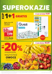Gazetka promocyjna Kaufland - Gazetka tygodnia - Gazetka - ważna od 10.09 do 10.09.2025 - strona 55 - produkty: Ser, Gra, Papier, Owoce, Waga