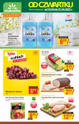 Gazetka promocyjna Stokrotka - Market - Gazetka - ważna od 21.04 do 21.04.2021 - strona 1 - produkty: Kurczak, Sok, Ser, Coccolino, Filet z piersi kurczaka, Duda, Szynka, Płyn do płukania, Winogrona, Gouda, Wino
