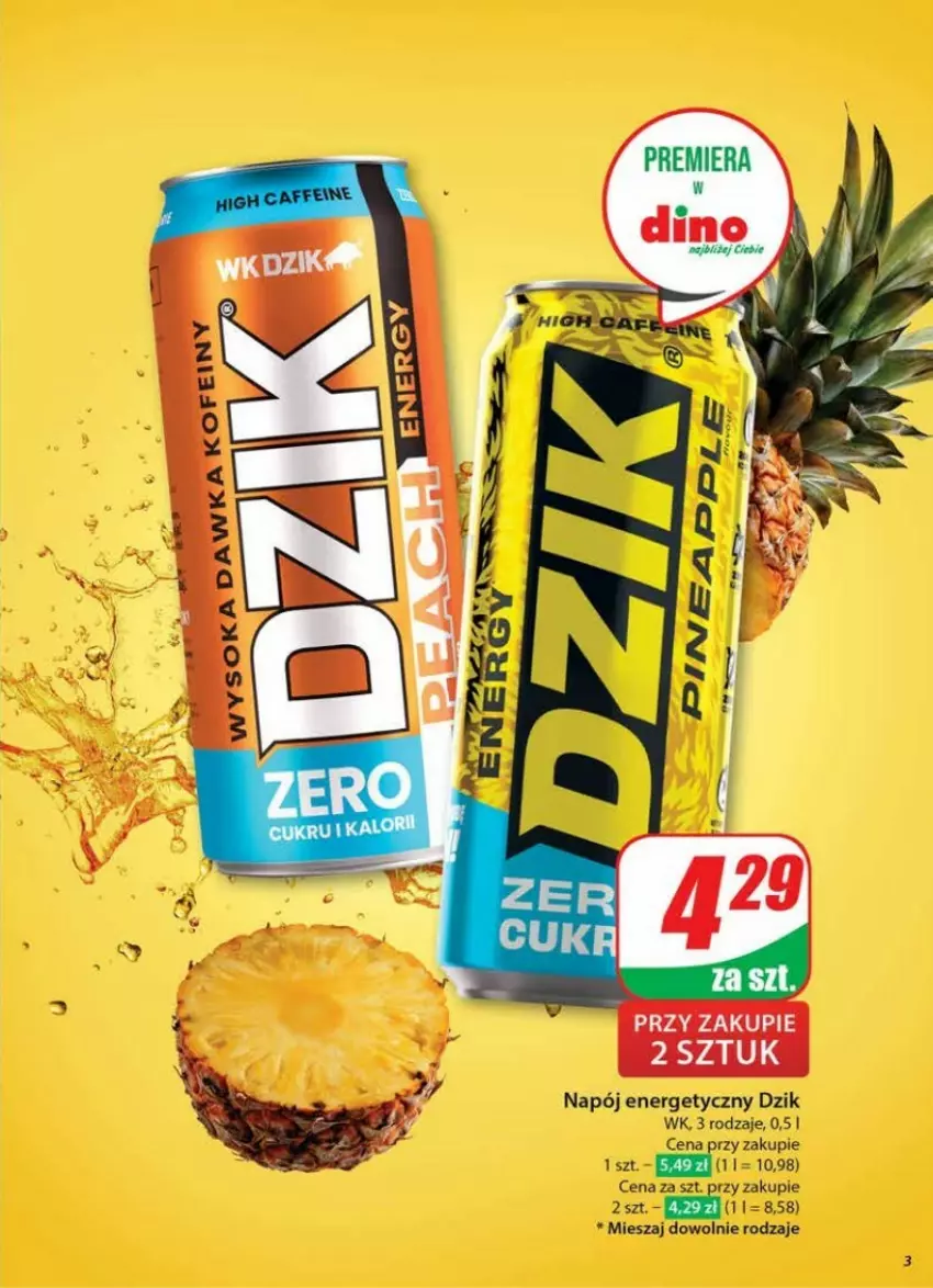 Gazetka promocyjna Dino - ważna 22.01 do 28.01.2025 - strona 23 - produkty: Napój, Napój energetyczny