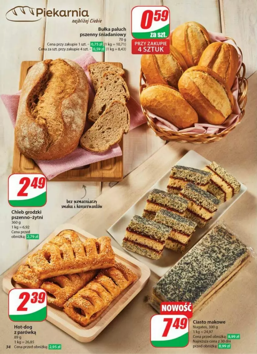 Gazetka promocyjna Dino - ważna 22.01 do 28.01.2025 - strona 28 - produkty: Bułka, Chleb, Danio, JBL