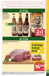 Gazetka promocyjna Stokrotka - Market - Gazetka - ważna od 17.04 do 17.04.2024 - strona 5 - produkty: Piwa, Piwo, Warzywa, Por, Gra, Karkówka wieprzowa, Owoce, Mięso, Kozel