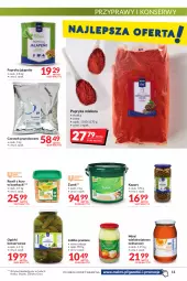 Gazetka promocyjna Makro - [Oferta promocyjna] Artykuły spożywcze i przemysłowe - Gazetka - ważna od 21.03 do 21.03.2022 - strona 11 - produkty: Jabłka prażone, Czosnek granulowany, Ser, Gra, Kapary, Ogórki konserwowe, Papryka, Czosnek, Przyprawy, Rosół, Miód, Papryka jalapeño, Nektar, Jabłka