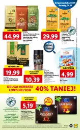 Gazetka promocyjna Lidl - GAZETKA - Gazetka - ważna od 05.05 do 05.05.2022 - strona 45 - produkty: Torebka, Earl Grey, Kawa rozpuszczalna, Kawa ziarnista, Bell, Dallmayr, Kawa mielona, Kawa, Herbata czarna, Rolnik, Bella, Herbata