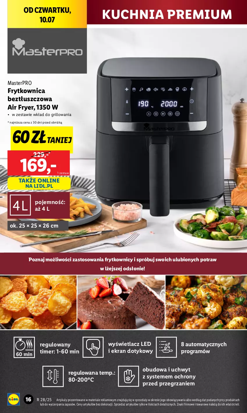 Gazetka promocyjna Lidl - GAZETKA - ważna 07.07 do 12.07.2025 - strona 18 - produkty: Gra, Grill, Kuchnia