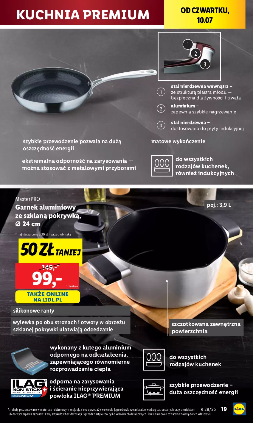 Gazetka promocyjna Lidl - GAZETKA - ważna 07.07 do 12.07.2025 - strona 21 - produkty: Garnek, Kuchnia, Piec, Por