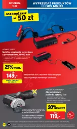 Gazetka promocyjna Lidl - GAZETKA - Gazetka - ważna od 12.07 do 12.07.2025 - strona 36 - produkty: Parkside, Sok, Telefon, Przewód, Tablet, Walizka, Szlifierka kątowa, Tarcza tnąca, Szlifierka, Powerbank, Mobil, Akumulator