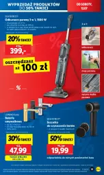 Gazetka promocyjna Lidl - GAZETKA - Gazetka - ważna od 12.07 do 12.07.2025 - strona 37 - produkty: Silvercrest, Bateria umywalkowa, Odkurzacz, Mop, Ivar, Mop parowy, Szczotka, Bateria